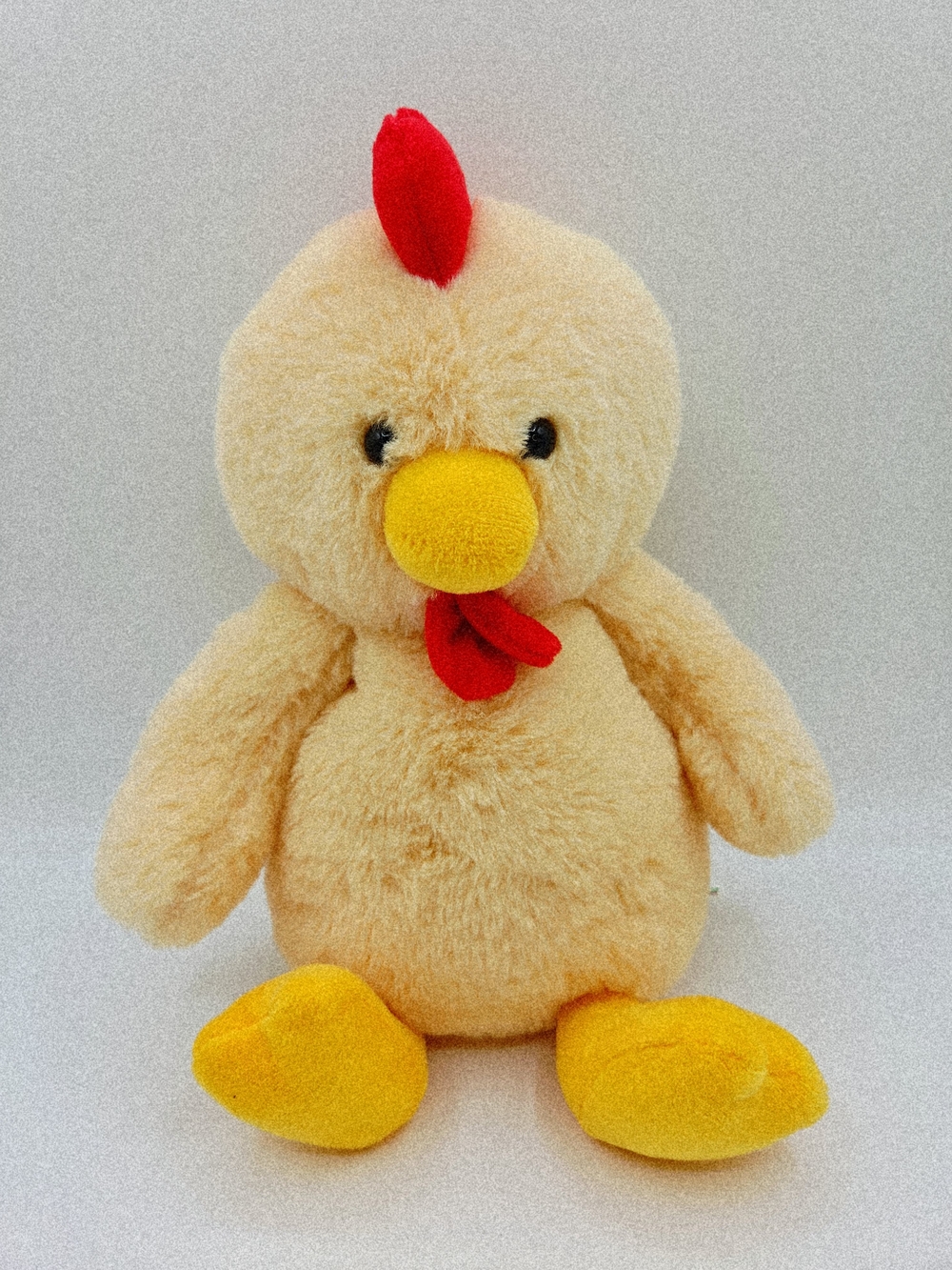 Plush Chick Stuffed Animal Toy - Cream & Yellow
